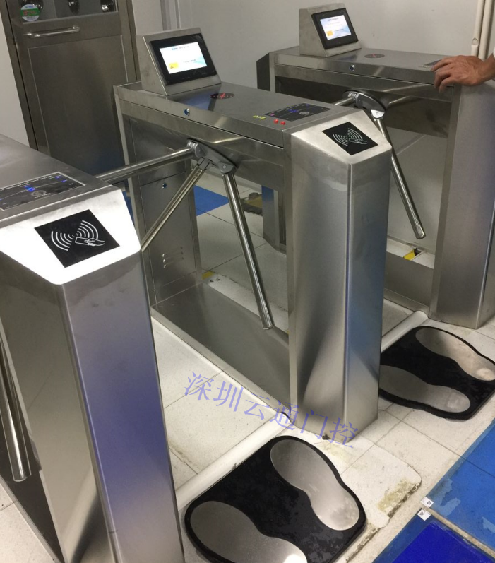 ESD防靜電三輥閘，帶顯示屏